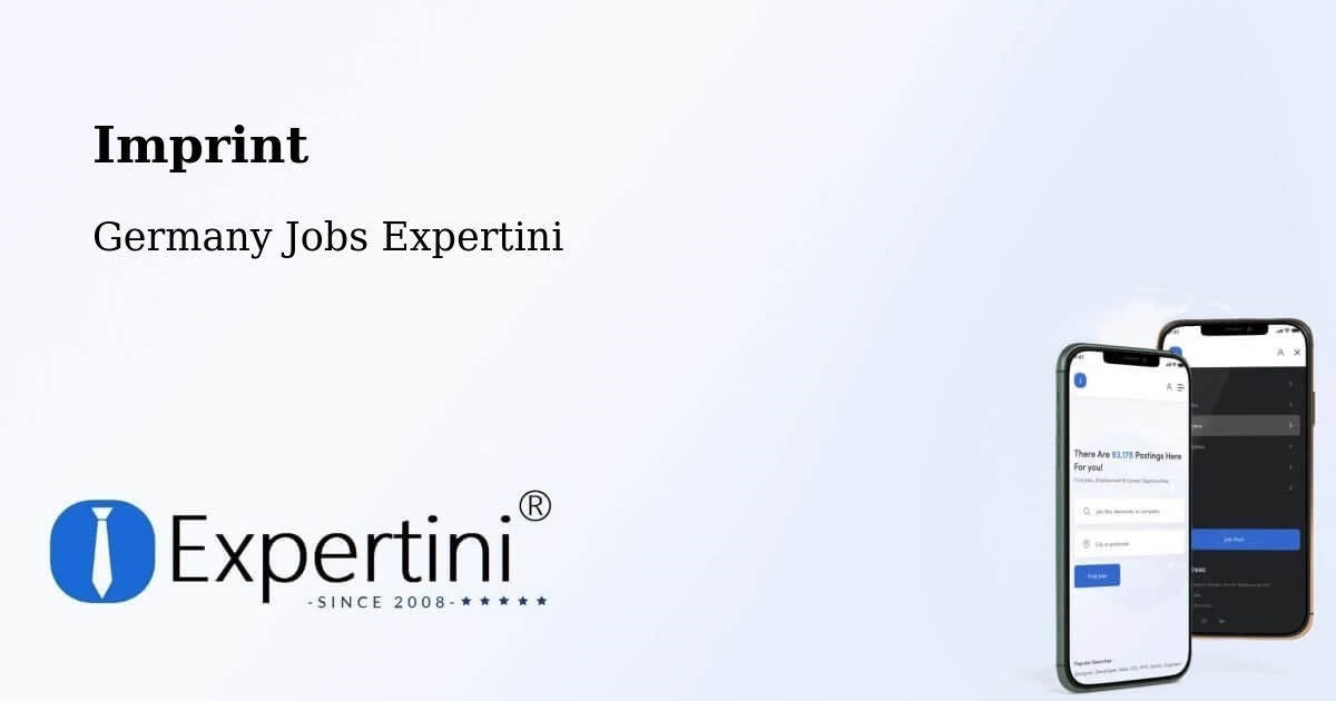 Imprint – Überlingen - Germany Jobs Expertini